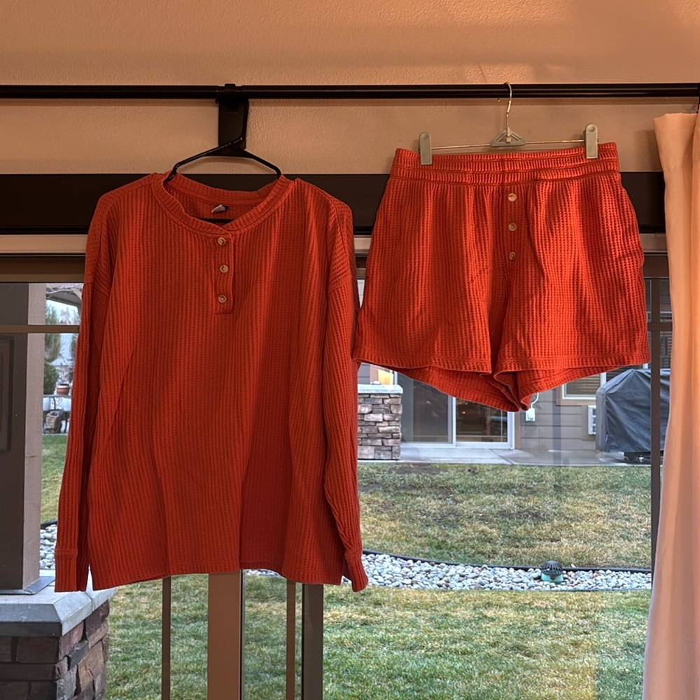 Old Navy PJ Set, Coral